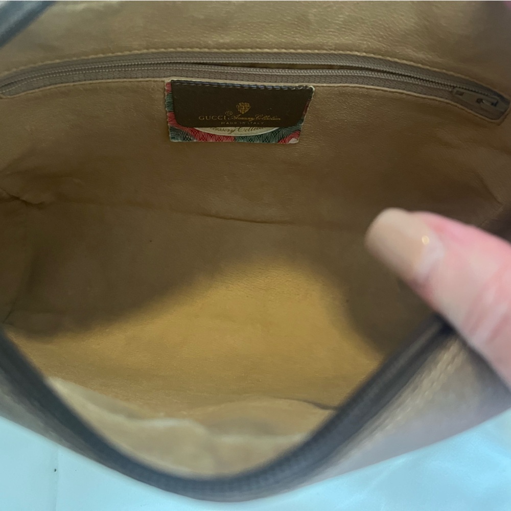 Gucci Beige and Brown Monogram shoulder/crossbody - Picture 6 of 15